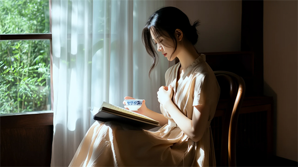 独处时的一杯茶
