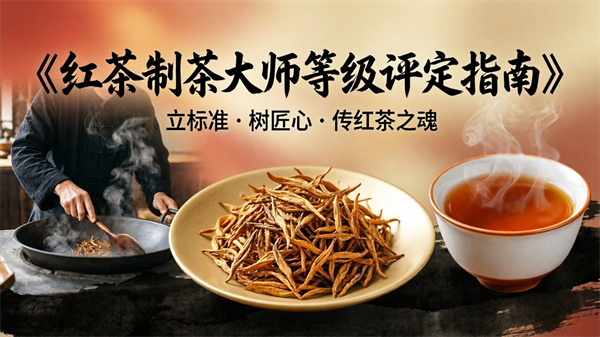 春日茶香，标准领航：抢占时代红利，红茶制茶大师标准起草邀请您！